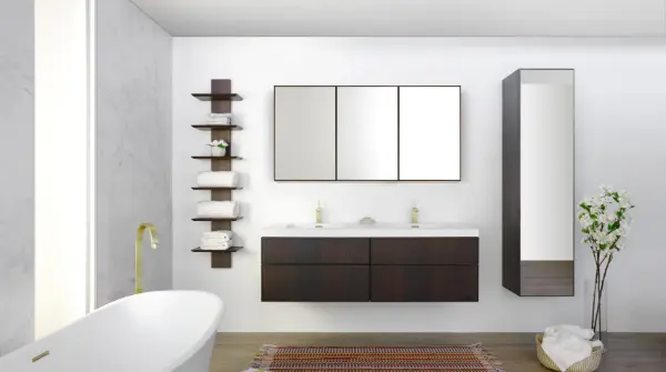 Bathroom Furniture 3 - Spacious Vanity
