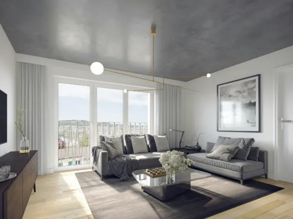 Livingroom Model 7 - Sleek Lines