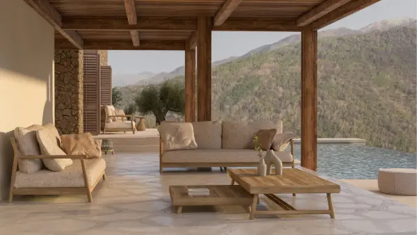 Outdoor Furniture 8 - Modular Set